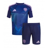 Leeds United Derde tenue voor kinderen 2024-25 Korte Mouwen (+ broek)