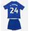 Leicester City Boubakary Soumare #24 Thuis tenue voor kinderen 2025-26 Korte Mouwen (+ broek)