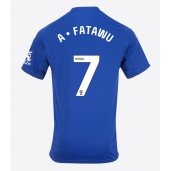 Leicester City Issahaku Fatawu #7 Thuis tenue 2025-26 Korte Mouwen