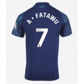 Leicester City Issahaku Fatawu #7 Uit tenue 2025-26 Korte Mouwen