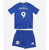 Leicester City Jamie Vardy #9 Thuis tenue voor kinderen 2024-25 Korte Mouwen (+ broek)