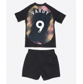 Leicester City Jamie Vardy #9 Uit tenue voor kinderen 2024-25 Korte Mouwen (+ broek)