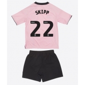 Leicester City Oliver Skipp #22 Derde tenue voor kinderen 2025-26 Korte Mouwen (+ broek)