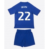 Leicester City Oliver Skipp #22 Thuis tenue voor kinderen 2025-26 Korte Mouwen (+ broek)