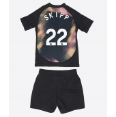 Leicester City Oliver Skipp #22 Uit tenue voor kinderen 2024-25 Korte Mouwen (+ broek)
