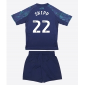 Leicester City Oliver Skipp #22 Uit tenue voor kinderen 2025-26 Korte Mouwen (+ broek)