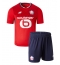 Lille OSC Thuis tenue voor kinderen 2024-25 Korte Mouwen (+ broek)