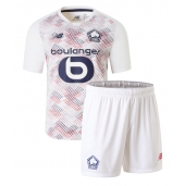 Lille OSC Uit tenue voor kinderen 2024-25 Korte Mouwen (+ broek)
