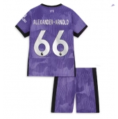 Liverpool Alexander-Arnold #66 Derde tenue voor kinderen 2023-24 Korte Mouwen (+ broek)