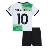 Liverpool Alexis Mac Allister #10 Uit tenue voor kinderen 2023-24 Korte Mouwen (+ broek)