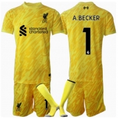 Liverpool Alisson Becker #1 Keeper Derde tenue voor kinderen 2024-25 Korte Mouwen (+ broek)
