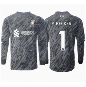 Liverpool Alisson Becker #1 Keeper Thuis tenue 2024-25 Lange Mouwen