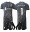 Liverpool Alisson Becker #1 Keeper Thuis tenue voor kinderen 2024-25 Korte Mouwen (+ broek)