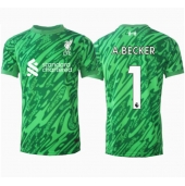 Liverpool Alisson Becker #1 Keeper Uit tenue 2024-25 Korte Mouwen
