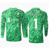 Liverpool Alisson Becker #1 Keeper Uit tenue 2024-25 Lange Mouwen