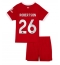 Liverpool Andrew Robertson #26 Thuis tenue voor kinderen 2023-24 Korte Mouwen (+ broek)