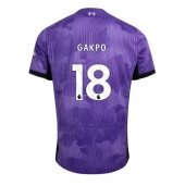 Liverpool Cody Gakpo #18 Derde tenue 2023-24 Korte Mouwen