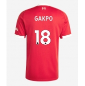 Liverpool Cody Gakpo #18 Thuis tenue 2025-26 Korte Mouwen