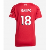 Liverpool Cody Gakpo #18 Thuis tenue voor Dames 2025-26 Korte Mouwen