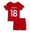 Liverpool Cody Gakpo #18 Thuis tenue voor kinderen 2023-24 Korte Mouwen (+ broek)