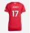 Liverpool Curtis Jones #17 Thuis tenue voor Dames 2025-26 Korte Mouwen