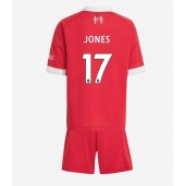 Liverpool Curtis Jones #17 Thuis tenue voor kinderen 2025-26 Korte Mouwen (+ broek)