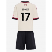 Liverpool Curtis Jones #17 Uit tenue voor kinderen 2025-26 Korte Mouwen (+ broek)