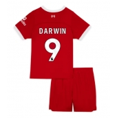 Liverpool Darwin Nunez #9 Thuis tenue voor kinderen 2023-24 Korte Mouwen (+ broek)