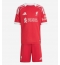 Liverpool Dominik Szoboszlai #8 Thuis tenue voor kinderen 2025-26 Korte Mouwen (+ broek)