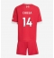 Liverpool Federico Chiesa #14 Thuis tenue voor kinderen 2025-26 Korte Mouwen (+ broek)