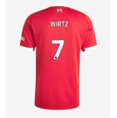 Liverpool Florian Wirtz #7 Thuis tenue 2025-26 Korte Mouwen