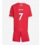 Liverpool Florian Wirtz #7 Thuis tenue voor kinderen 2025-26 Korte Mouwen (+ broek)