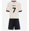 Liverpool Florian Wirtz #7 Uit tenue voor kinderen 2025-26 Korte Mouwen (+ broek)