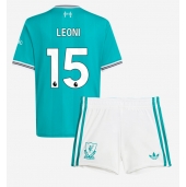 Liverpool Giovanni Leoni #15 Derde tenue voor kinderen 2025-26 Korte Mouwen (+ broek)