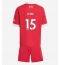 Liverpool Giovanni Leoni #15 Thuis tenue voor kinderen 2025-26 Korte Mouwen (+ broek)