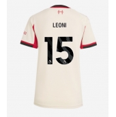 Liverpool Giovanni Leoni #15 Uit tenue voor Dames 2025-26 Korte Mouwen