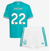 Liverpool Hugo Ekitike #22 Derde tenue voor kinderen 2025-26 Korte Mouwen (+ broek)