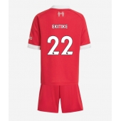 Liverpool Hugo Ekitike #22 Thuis tenue voor kinderen 2025-26 Korte Mouwen (+ broek)
