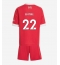 Liverpool Hugo Ekitike #22 Thuis tenue voor kinderen 2025-26 Korte Mouwen (+ broek)