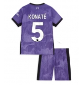 Liverpool Ibrahima Konate #5 Derde tenue voor kinderen 2023-24 Korte Mouwen (+ broek)
