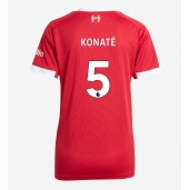 Liverpool Ibrahima Konate #5 Thuis tenue voor Dames 2025-26 Korte Mouwen