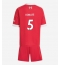 Liverpool Ibrahima Konate #5 Thuis tenue voor kinderen 2025-26 Korte Mouwen (+ broek)