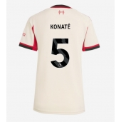 Liverpool Ibrahima Konate #5 Uit tenue voor Dames 2025-26 Korte Mouwen