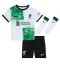 Liverpool Ibrahima Konate #5 Uit tenue voor kinderen 2023-24 Korte Mouwen (+ broek)