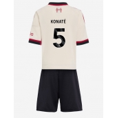 Liverpool Ibrahima Konate #5 Uit tenue voor kinderen 2025-26 Korte Mouwen (+ broek)