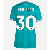 Liverpool Jeremie Frimpong #30 Derde tenue voor Dames 2025-26 Korte Mouwen