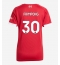 Liverpool Jeremie Frimpong #30 Thuis tenue voor Dames 2025-26 Korte Mouwen