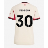 Liverpool Jeremie Frimpong #30 Uit tenue voor Dames 2025-26 Korte Mouwen