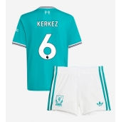 Liverpool Milos Kerkez #6 Derde tenue voor kinderen 2025-26 Korte Mouwen (+ broek)
