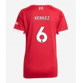 Liverpool Milos Kerkez #6 Thuis tenue voor Dames 2025-26 Korte Mouwen